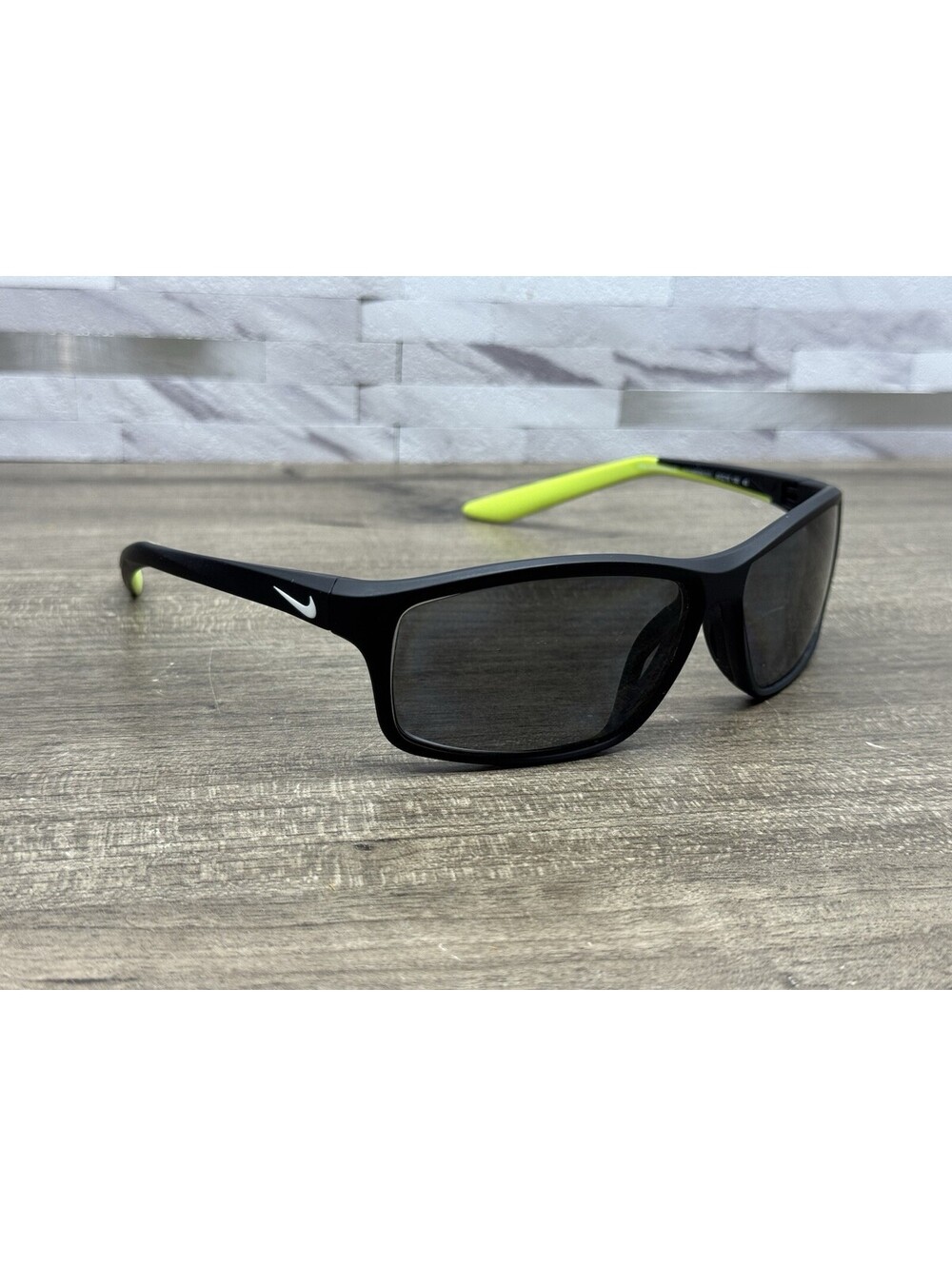NIKE ADRENALINE Sunglasses 22 N IU 4633 X Black Yellow 011 FRAMES ONLY 64-15-130